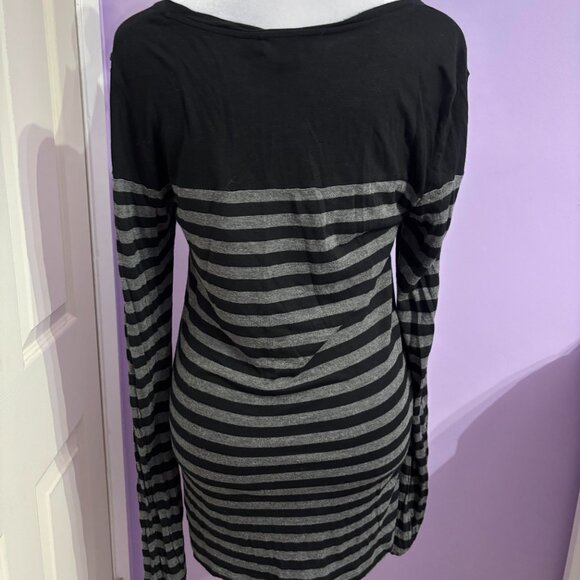 DKNY Striped Long Sleeve Tee - Picture 2 of 4